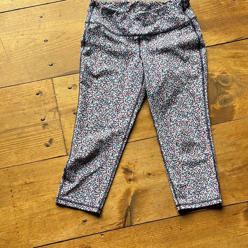Old Navy Multicolor Printed Leggings